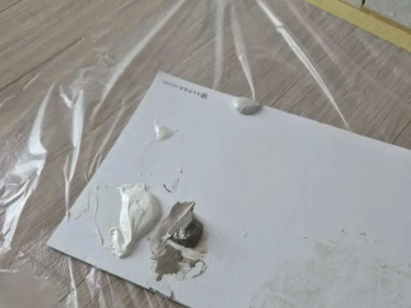 2차 조색과 세밀한 면 맞춤