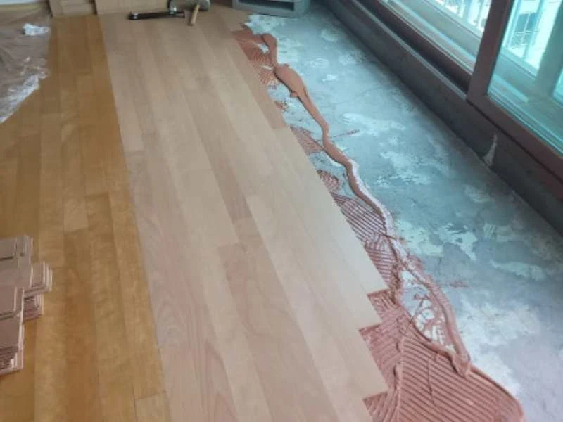 온돌마루 재단 및 부분 교체 시공