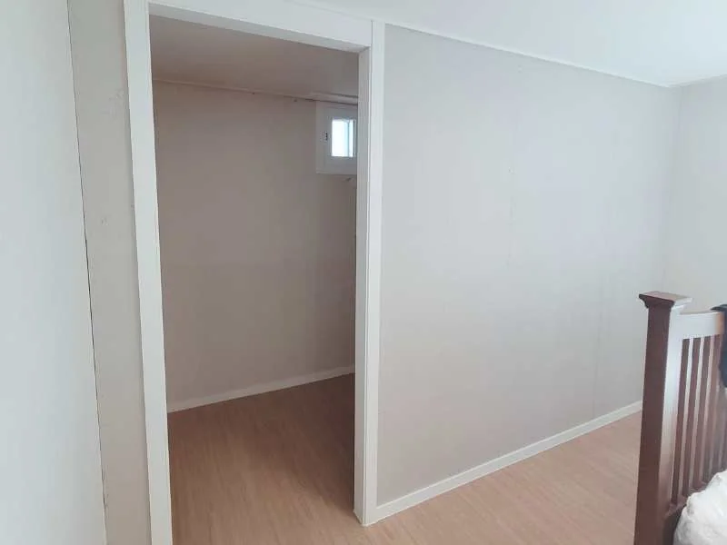 가벽 시공 후